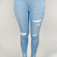 BX269-PLUS SIZE-SKINNY-LIGHT